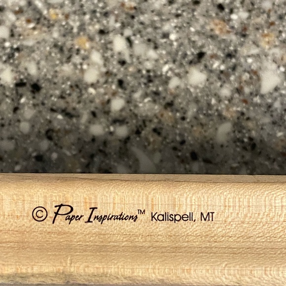 Paper Inspirations Happy Birthday rubber stamp - Picture 2 of 4